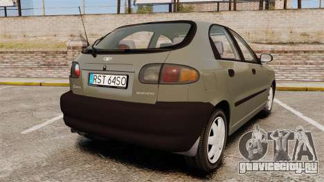 Daewoo Lanos S PL 2001 для GTA 4