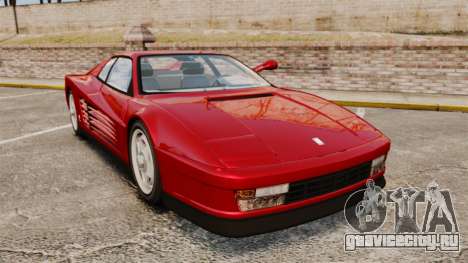 Ferrari Testarossa 1986 v1.1 для GTA 4