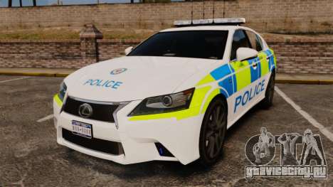 Lexus GS350 West Midlands Police [ELS] для GTA 4