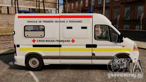 Renault Master French Red Cross [ELS] для GTA 4