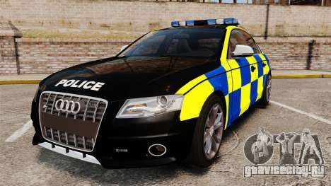 Audi S4 Police [ELS] для GTA 4