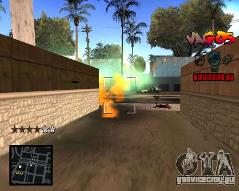 C-HUD VAGOS для GTA San Andreas