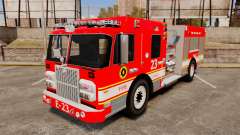 Division on Fire Columbus Firetruck [ELS] для GTA 4