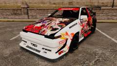 Toyota Corolla GT-S AE86 [EPM] Reimu Hakurei для GTA 4