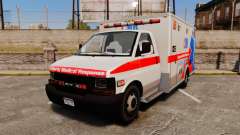 Brute Liberty Ambulance [ELS] для GTA 4