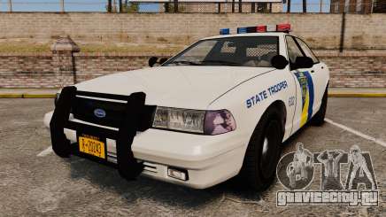GTA V Vapid State Police Cruiser [ELS] для GTA 4
