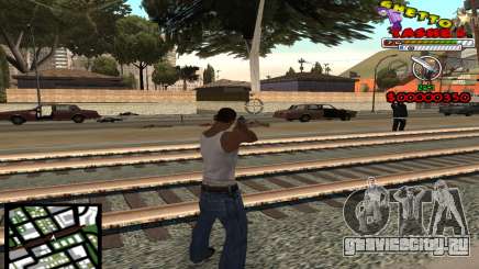 C-Hud Getto Tawer для GTA San Andreas