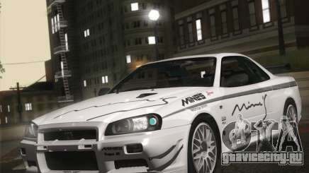 Nissan Skyline Mines R34 2002 для GTA San Andreas