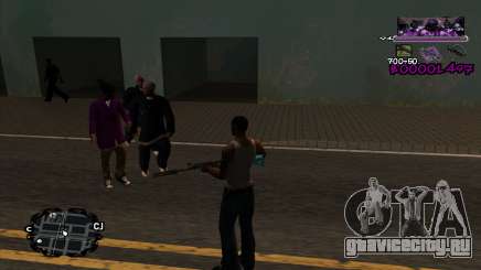 Ballas C-HUD для GTA San Andreas