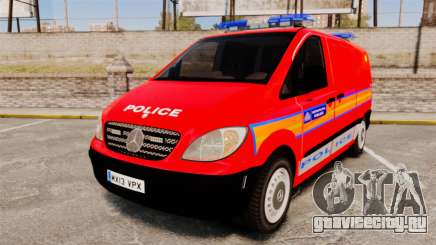 Mercedes-Benz Vito Metropolitan Police [ELS] для GTA 4