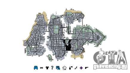 Liberty City Map V Style для GTA 4