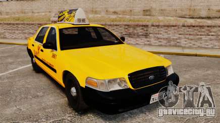 Ford Crown Victoria 1999 SF Yellow Cab для GTA 4