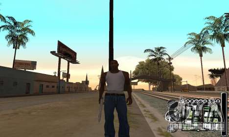 C-HuD Black White для GTA San Andreas