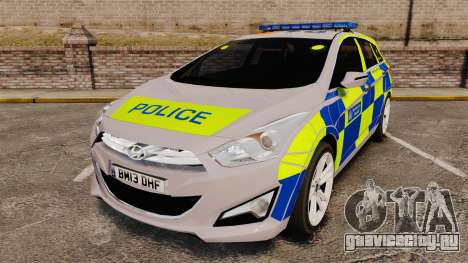 Hyundai i40 2013 Metropolitan Police [ELS] для GTA 4