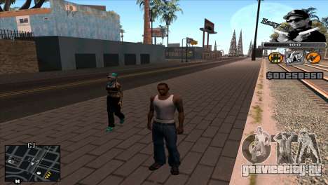 C-Hud Eazy-E для GTA San Andreas