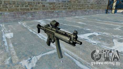 Пистолет-пулемёт MP5 RIS Nom900a для GTA 4