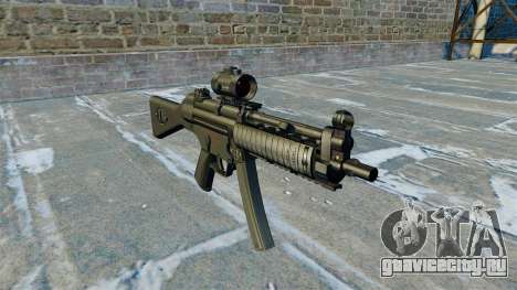 Пистолет-пулемёт MP5 RIS Nom900a для GTA 4