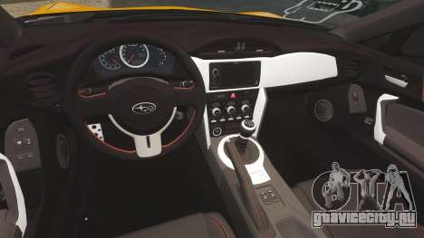 Subaru BRZ 2013 для GTA 4
