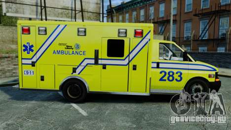 Brute New Liberty Ambulance [ELS] для GTA 4