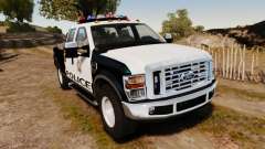 Ford F-250 Super Duty Police [ELS] для GTA 4