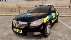 Vauxhall Insignia Sports Tourer Police [ELS] для GTA 4