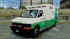 Brute GQ Med Ambulance [ELS] для GTA 4