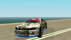 Nissan Skyline Drift для GTA San Andreas