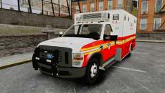 Ford F-250 Super Duty FDLC Ambulance [ELS] для GTA 4