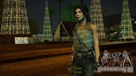 Tomb Raider Lara Croft Guerilla Outfit для GTA San Andreas