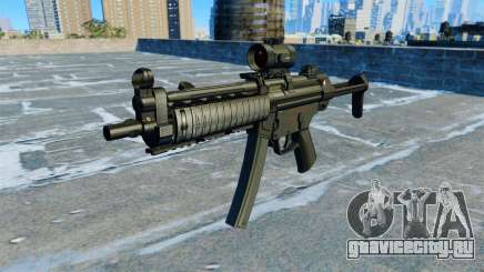 Пистолет-пулемёт MP5 RIS Nom900a для GTA 4