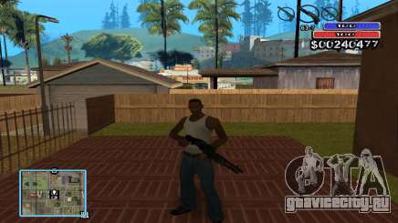 C-HUD by NickQuest для GTA San Andreas