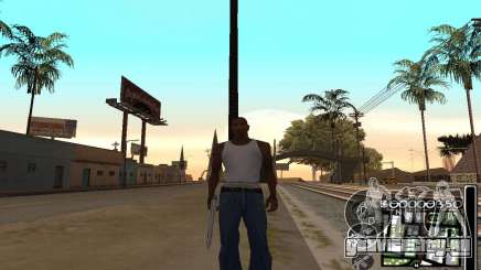 C-HuD Black White для GTA San Andreas