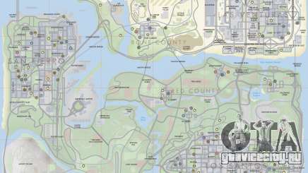 HQ Radar by Rockstar для GTA San Andreas