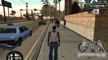 C-Hud Woozie Tawer для GTA San Andreas