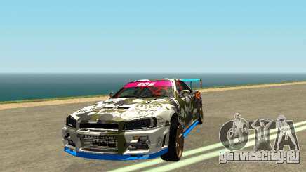 Nissan Skyline Drift для GTA San Andreas