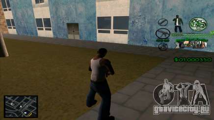 C-HUD Grove Street для GTA San Andreas