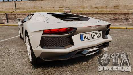 Lamborghini Aventador LP700-4 2012 [EPM] v1.1 для GTA 4