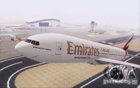 Emirates Airlines 777-200 для GTA San Andreas