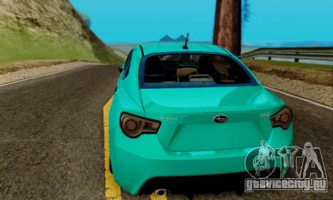 Subaru BRZ для GTA San Andreas