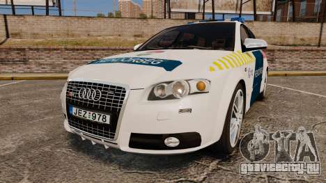 Audi S4 Avant Hungarian Police [ELS] для GTA 4