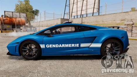 Lamborghini Gallardo Gendarmerie National [ELS] для GTA 4