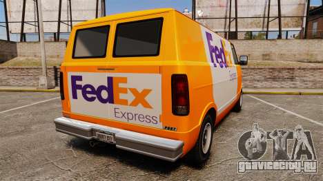 Brute Pony FedEx Express для GTA 4