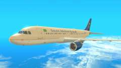 Airbus A320-200 Saudi Arabian для GTA San Andreas