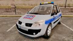 Renault Scenic Police Municipale [ELS] для GTA 4