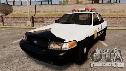 Ford Crown Victoria Japanese Police [ELS] для GTA 4