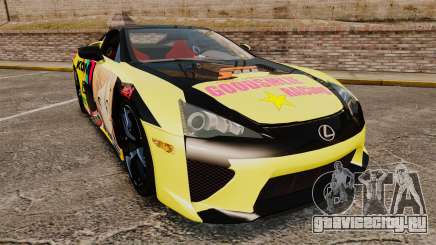 Lexus LF-A 2010 [EPM] Goodsmile Racing для GTA 4