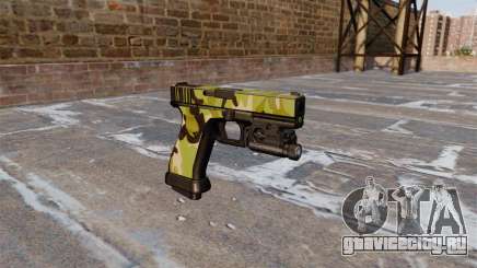 Пистолет Glock 20 WoodLand для GTA 4