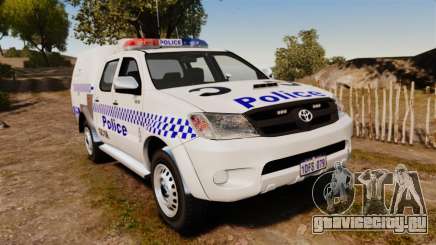 Toyota Hilux Police Western Australia для GTA 4