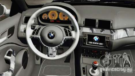 BMW M3 E46 Camo для GTA San Andreas