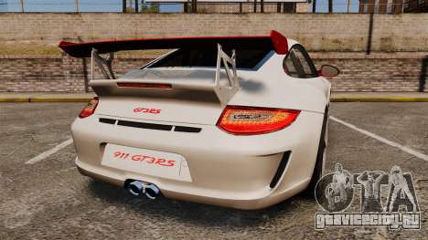Porsche 997 Carrera GT3 RS для GTA 4